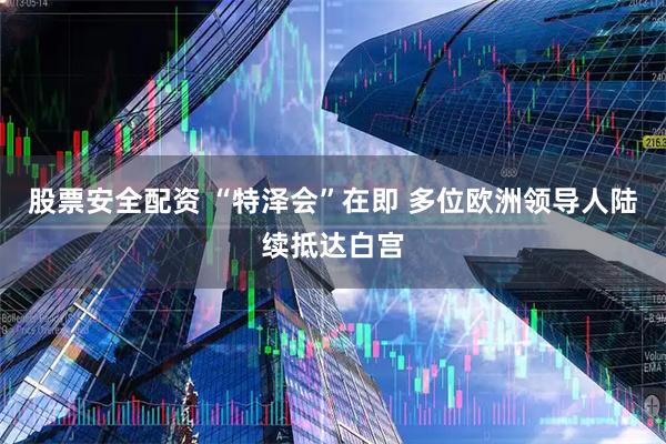 股票安全配资 “特泽会”在即 多位欧洲领导人陆续抵达白宫