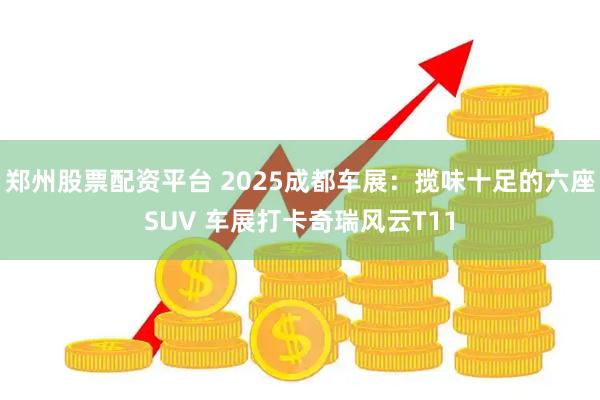 郑州股票配资平台 2025成都车展：揽味十足的六座SUV 车展打卡奇瑞风云T11